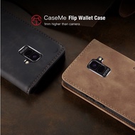 Flip Case CaseMe Samsung A5 2017 - A8 Plus 2018 - A8 2018 - C9 Pro - A7 2017 Premium Leather Flip Case Magnetic Casing