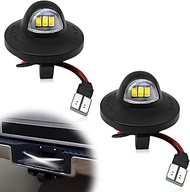 Auto LED License Plate Lights, 6500K White Super Bright Tag Light Lamp Compatible with FD 83-11 Rang