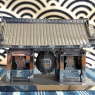 Asakusa Kannon Pagoda Metal 3D Model (unassembled)