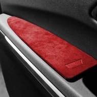 TPIC Alcantara Car Door Armrest Elbow Support Protect Pad Sticker For BMW F07 F10 F01 G11 M3 Z4 E89 