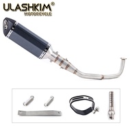 KONKDO ท่อไอเสียแบบเลื่อนตรงกลางสำหรับ SH150 SH125i SH150i SH125 2017-2020ระบบท่อไอเสียรถจักรยานยนต์