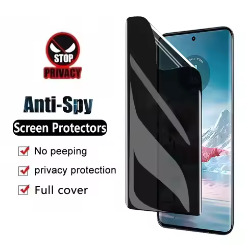 Anti Spy Privacy Hydrogel Film Screen Protector For Huawei Honor 20 Pro 10i 8X 9X Lite Y5 Y7A Y9 P30