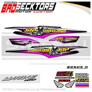 Striping SUPRA FIT NEW/ STOCK DECAL WAVE 100s/STICKER/STICKER WAVE 100/SUPRA JRP X THAILAND