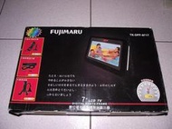 八成新_Fujimaru_TK-DPF-971T_數位電視_數位相框_七吋_110公里行駛_內建電池_車用電視