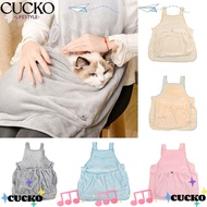 CUCKO Travel Sleep Bag, Plush Warm Comfortable Cat Carrier Pouch, Portable Petting Pet Large Pocket 