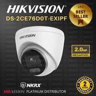 Hikvision DS-2CE76D0T-EXIPF 2MP 1080P HD CCTV IR Turret Camera