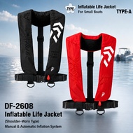 DAIWA Inflatable Life Jacket (Shoulder Type Automatic/Manual Inflation) Inflatable Life Jacket Ocean