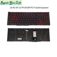 PT-BR Brazil US RU Backlit Keyboard For Acer Nitro 5 AN515-54 AN515-43 AN517-52 AN517-51 AN517-54 AN