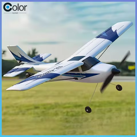 Volantexrc 3 Channel Cessna Rc Trainer Airplane High Wing Fixed Wing Crash Resistant Tr-C285g For Be