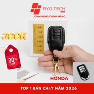 [ RYO TECH ] Honda CRV Key Case 100% Genuine Leather Honda CRV Accessories Honda City Key Cover