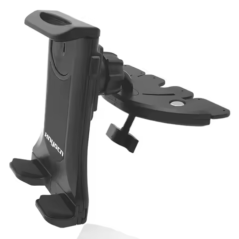Universal Car Mount CD Slot Car Mount for 4.5-12.9 inch Tablet CD Player Cell Phone Holder for 3.5-7
