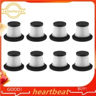[Hot-Sale] 8Pcs Replacement Filters for  VCS63-C10/Pro/C11/X3 Cordless Robot Vacuum Cleaners Accesso