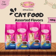 QQ Pet Cat Food Makanan Kucing - Tuna/Seafood/Chicken (10kg)