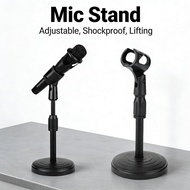 Pemegang Mikrofon KTV Live Meeting Karaoke Table Desktop Stand Adjustable Zoom