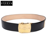 Loewe 金色 Logo 扣環皮革