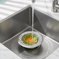 SUM Rust-Resistant Sink Strainer Premium Stainless Steel Fine Mesh Food Waste Catcher for Kitchen Dr