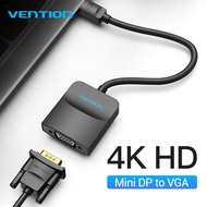 Vention Mini DisplayPort to VGA Adapter 1080P Thunderbolt 2 VGA Converter for Projector Mini DP to V