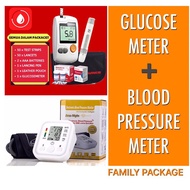 Blood Glucose Monitor Blood Glucose Meter for Diabetes and Blood Pressure Meter for Hypertension