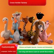 Dancing cactus dancing cactus Enchanting Flowers Singing Singing dancing Electric Plush Toys