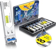 10Gtek 1.25G SFP 1000Base-LX Transceiver, 1310nm SingleMode Fiber Module, up to 10 km, for Cisco GLC