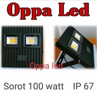 LAMPU SOROT LED YESTAR 100 WATT / 100 W / VOLTAGE 220V IP 67