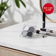 DIKALU Punk Smoky Eyeshadow Set: Black Jasmine Cat Eye & Glitter Cement Grey