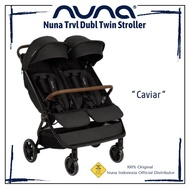 Nuna Trvl Dubl Twin Stroller Kereta Dorong Anak - Caviar