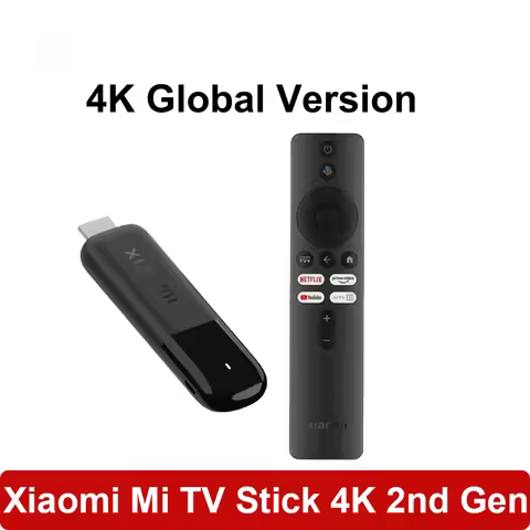 Xiaomi 4K 2nd Gen 2025 Global Version Google Smart HDR 2GB RAM 8GB ROM Bluetooth 5.2 Mini Dongle Str