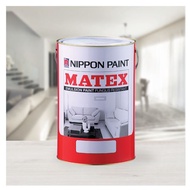 NIPPON PAINT Matex Emulsion Multi-purpose Acrylic Copolymer Emulsion Paint White 1L