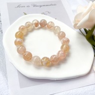 【一物一圖】12mm天然櫻花瑪瑙手鍊