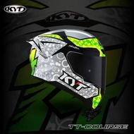 KYT TT-Course Tony Arbolino Helmet (bundled with Motul MC Care) Rare