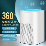Purifier Purifier Office Desktop PM2.5Bacteria Removal Smoke Removal Purifier with Purple Light UVHX