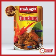 MAK AYIE Pes Rendang - 1Kg (ayam/daging/seafood) 150g/pek 5-6 orang saiz hidangan