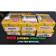 NGK G-POWER MOTORCYCLE Spark Plugs GPOWER BR8EGP | CR7HGP | CPR8EAGP-9 | CPR7EAGP-9 | CR8EGP | BPR7H