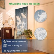 Bamboo tube curtains - Bamboo bamboo tube curtains - Bamboo tube curtains for door decoration, size 