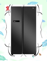 Midea MDRS791MYC45SG (565L) Side by Side Refrigerator - FREE 16" Stand Fan