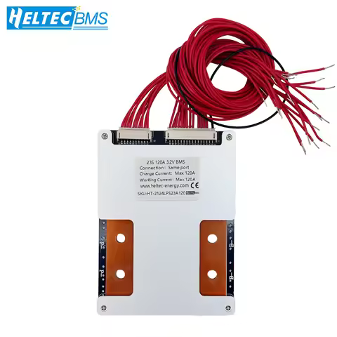 Heltecbms 72v 84v 96v bms 22s 23s 24s 60a 120a lifepo4 bms lipo battery for 1200-1500w motor /Two-wh
