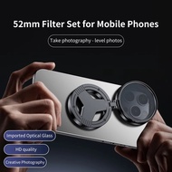 52mm CPL Polarizer Filter Magnetic Holder For Smartphone Vlogging Filter Stand bracket
