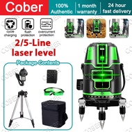 5 Lines 6 Point Adjustable Laser Level 360° Rotary Cross Self Leveling Measuring Tool Set Line Measu