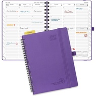 POPRUN Planner 2025-2026 (Medium - 6.5'' x 8.5'') Academic Weekly Calendar (July 2025 - June 2026) w