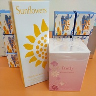[ % AUTHENTIC PERFUME] ️ ELIZABETH ARDEN ️ PRETTY/SUNFLOWERS 100ML PERFUME HER
