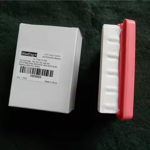 2x BCH500S PAPER AIR FILTER 61120018 FOR EMAK OLEO-MAC 446 453 746 753 755 BCH50BP/T BCH500BP/T&MORE