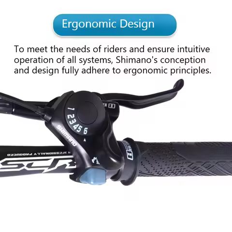 Genuine SHIMANO TX30 Trigger Shifter, 6/7 Speed 18/21-Speed Gear Shifter for MTB & Folding Bikes
