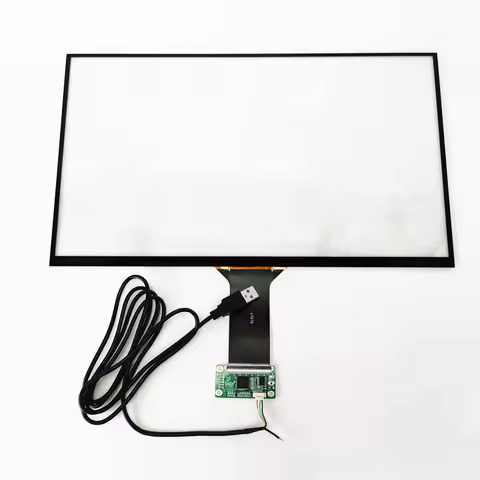 16 inch USB Capacitive Touch Screen Sensor Digitizer Glass Mult Fingers Android LINUX Raspberry Pi W