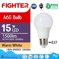 FIGHTER 15W WARM WHITE E27 1500 LUMEN LED BULB