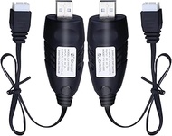 Tosiicop 11.1 V Lipo Battery Charger β XH4P Plug Charging Cable Universal Rechargeable Li-ion Batter