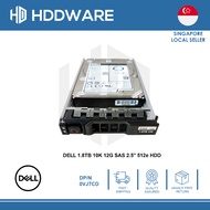 DELL 1.8TB 10K 12G SAS 2.5'' 512e HDD // VJ7CD // 0VJ7CD // ST1800MM0168