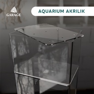 Reptile Pet Aquarium | Transparent Acrylic Reptile Cage 30 x 20 x 20 cm Thickness 5mm - GARAGE