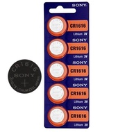 100% Original 5Pcs Sony CR1616 Lithium Battery