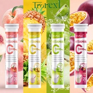 Vitamin C 1000mg Effervescent Tablets 20s Immune Support Energy Booster Fast Dissolve Vitamin Drink 